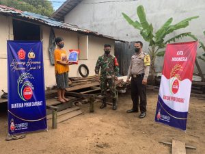 Bantuan Sembako Polres Ketapang