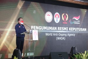 Menpora Umumkan Pencabutan Sanksi WADA