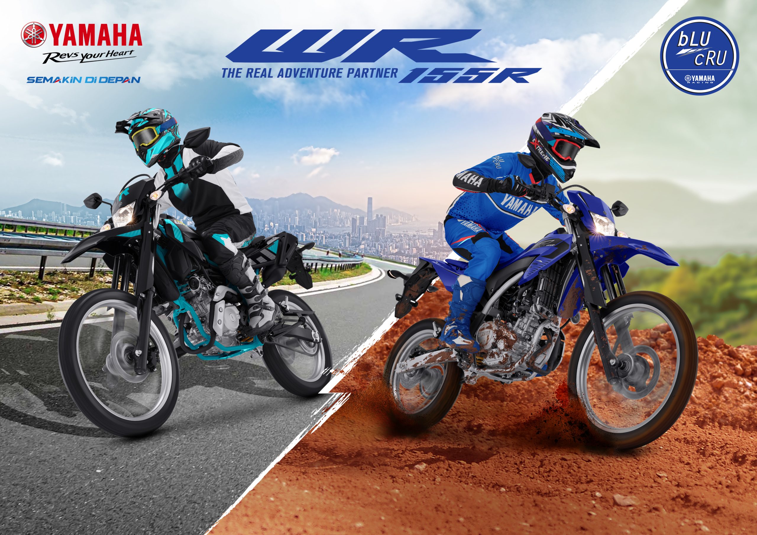 WR 155 R Warna & Grafis Baru