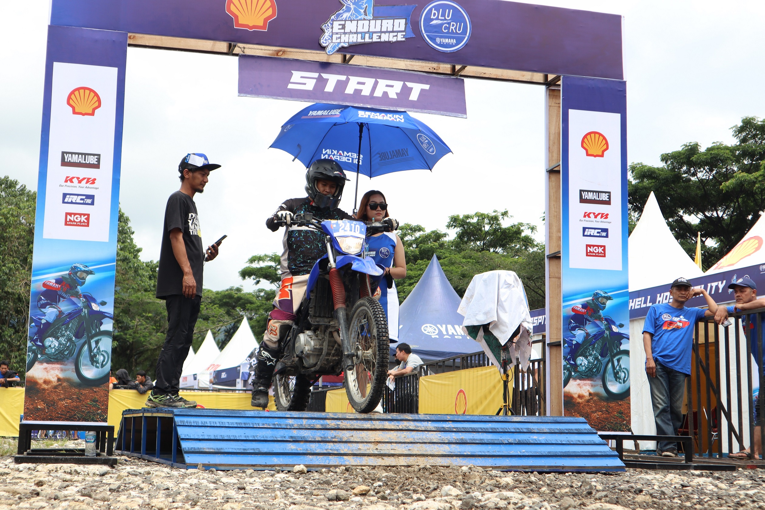 Keseruan seri perdana Shell bLU cRU Yamaha Enduro Challenge yang digelar awal Oktober 2022 lalu di Jungle Land Sentul (1)