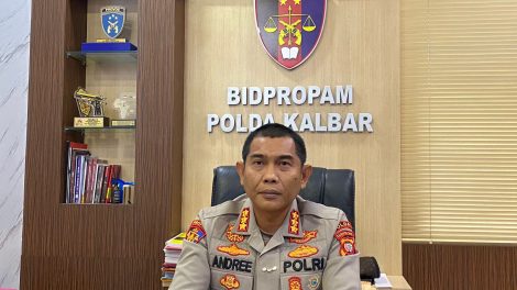 Kabid Propam Polda Kalbar Kombes Pol Andree Gama Putra