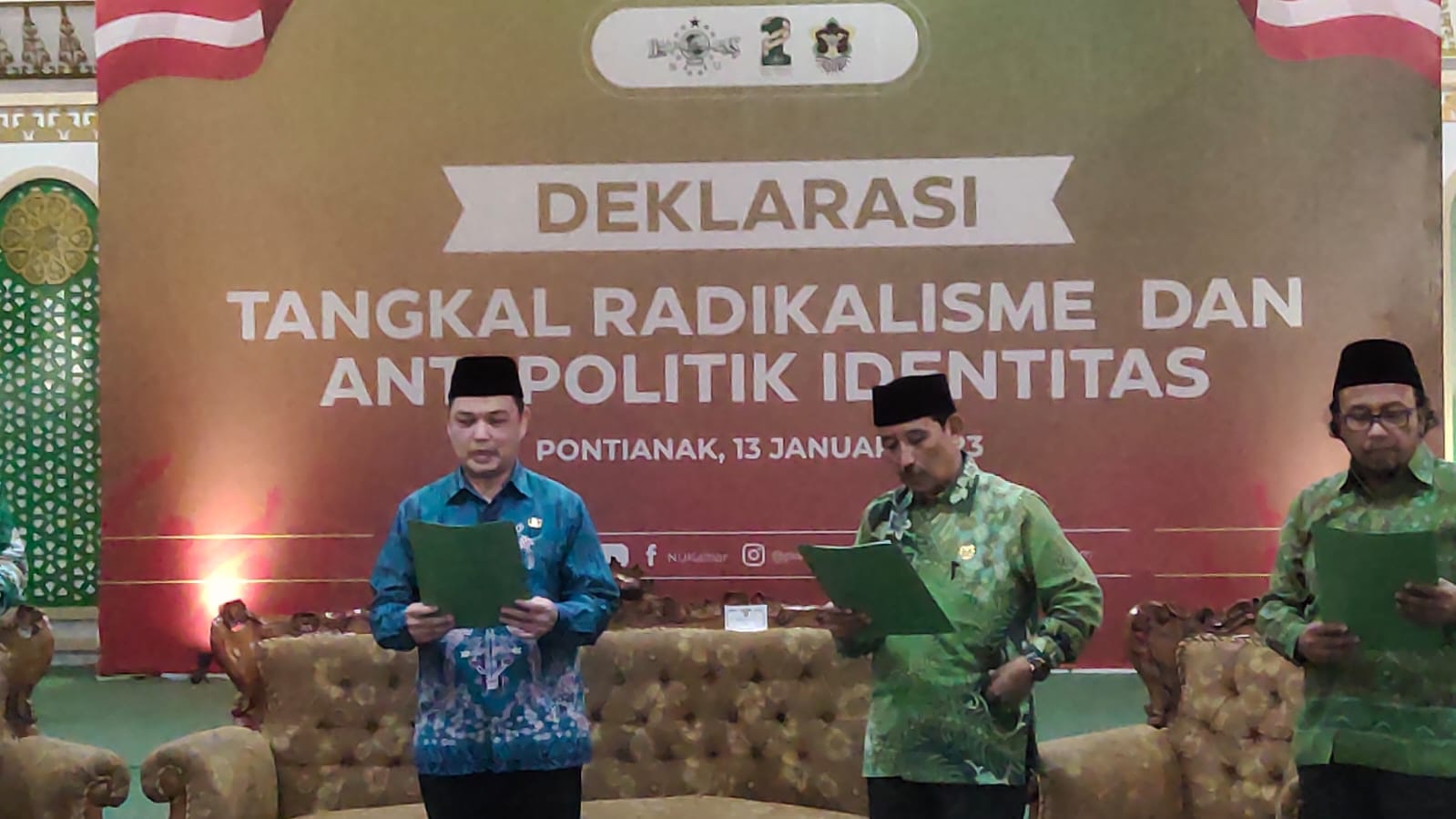 Pwnu Kalbar Deklarasikan Tangkal Radikalisme Anti Politik Identitas Jelang Pemilu 2024 0563