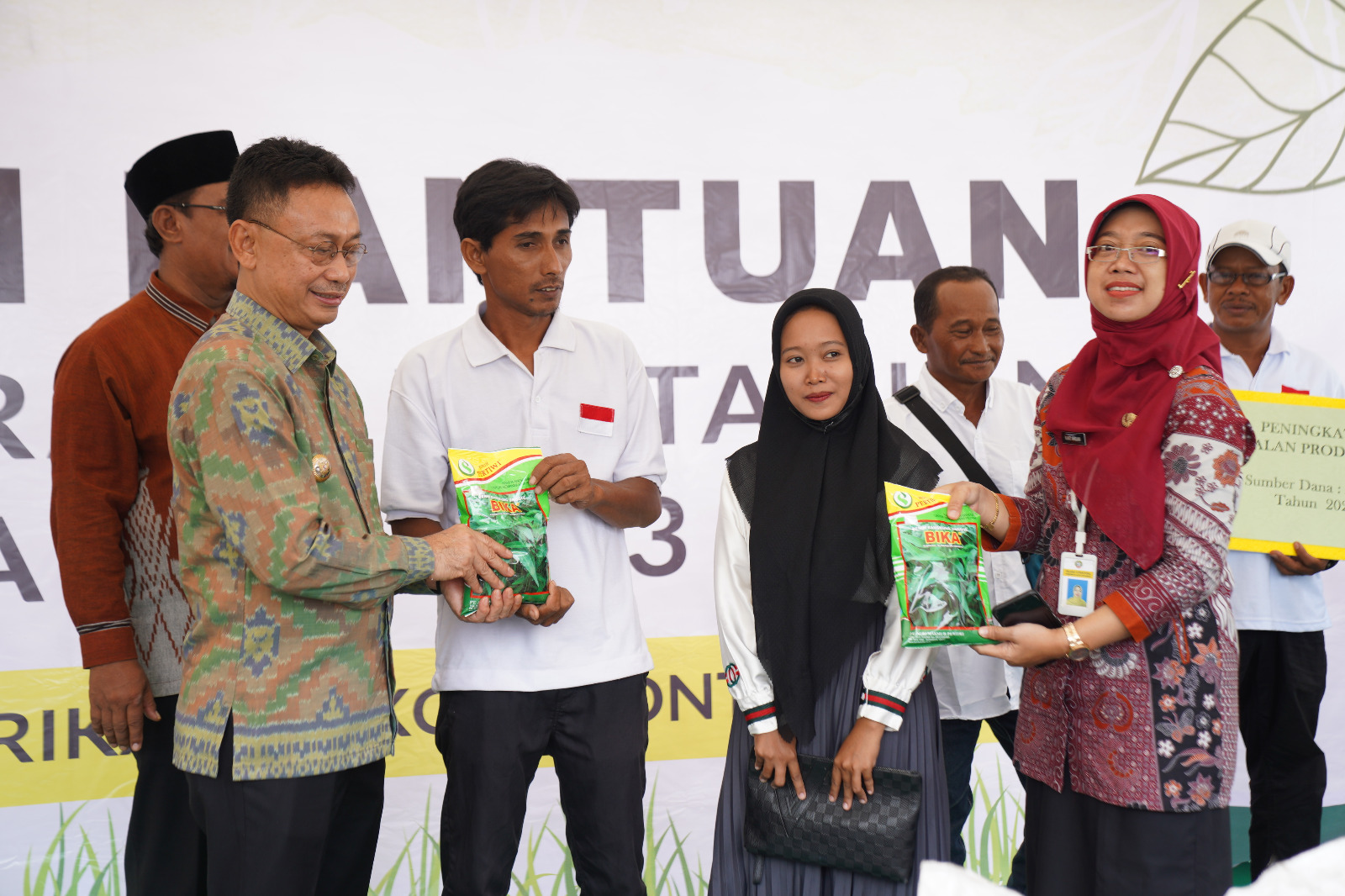 Bantuan Sapras Bagi Petani