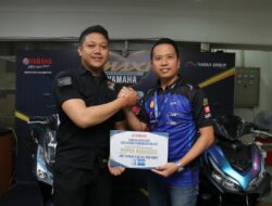 Yamaha Kalbar Apresiasi Bripda Novandro dengan Berikan Layanan Servis Kendaraan dan Ganti Oli Gratis selama 5 Tahun