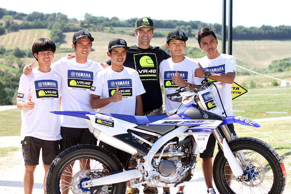 Galang Hendra & Imanuel Pratna saat mengikuti Yamaha VR46 Master Camp (3)