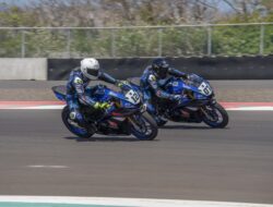 Keseruan bLU cRU Yamaha Sunday Race 2023 di sirkuit internasional Mandalika (2)