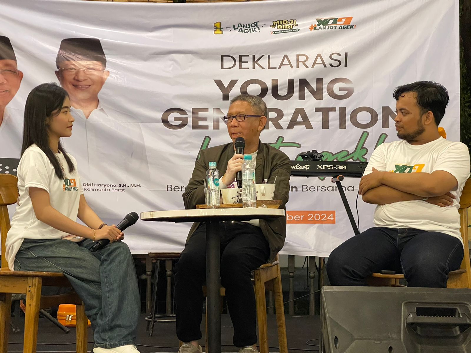 Sutarmidji Terharu dengan Dukungan Generasi Muda Kalbar dalam Deklarasi #Lanjotagik