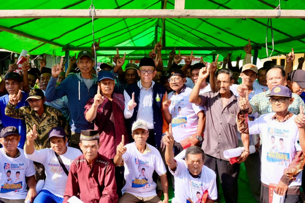 Calon Gubernur Kalbar nomor urut 1, Sutarmidji foto saat silaturahmi di Salatiga, Kabupaten Sambas