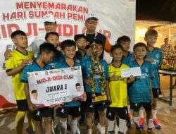 Peringati Hari Sumpah Pemuda, Didi Haryono Serahkan Hadiah di Midji-Didi Cup 2024