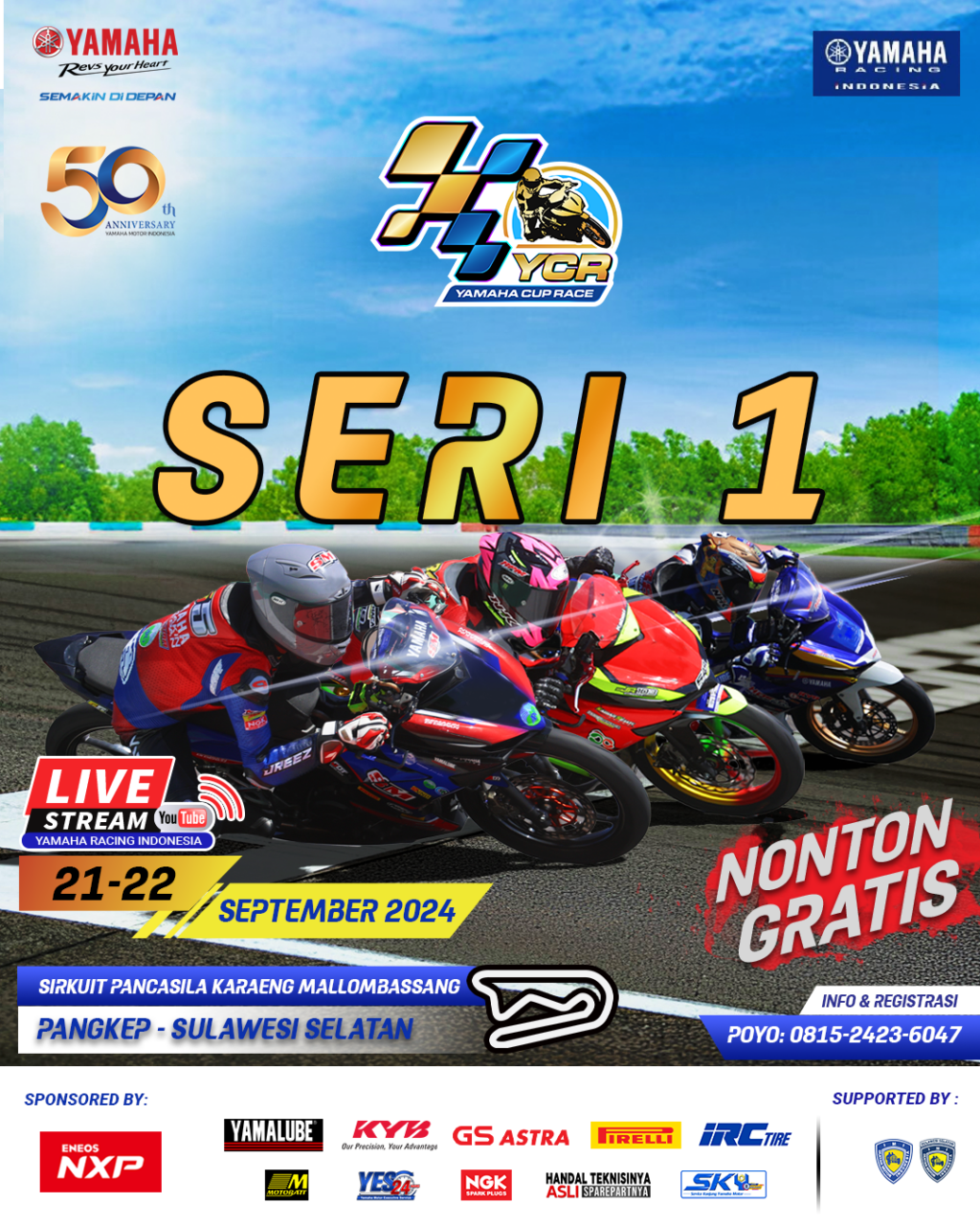 Yamaha Cup Race Kembali Digelar, Balapan Legendaris Eksis Lebih Dari 3 Dekade (2)